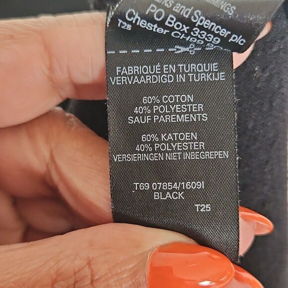 Limited Collection Women's Long Sleeves Sweater Size 8 Black & Gold - Picture 11 of 16